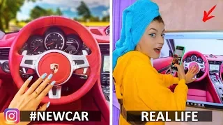 Instagram vs Real Life! Phone Photo Life Hacks