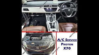 Proton X70 Air-Cond Service, Replacing Cooling Coil / Evaporator