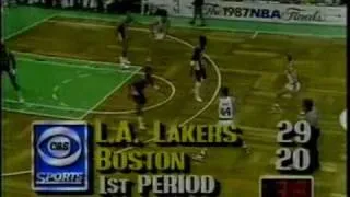 1987 NBA Finals: Lakers at Celtics, Gm 3 part 3/12