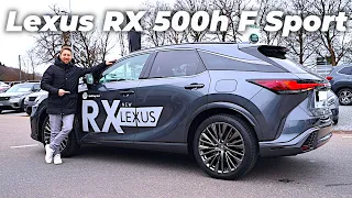 Review New Lexus RX 500h F Sport 2023