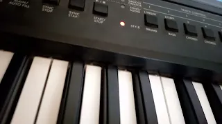 how to set Yamaha PSR e473 dual, split and release