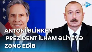 Prezident İlham Əliyevlə ABŞ dövlət katibi arasında telefon danışığı olub