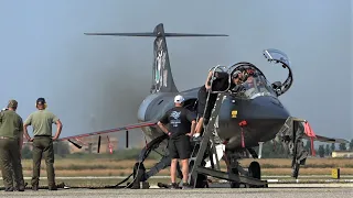 F-104 STARFIGHTER Flies Again Over Italy, Awesome J79 Howl!