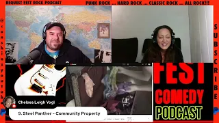 STEEL PANTHER Community Property  Request Fest Reaction Clip