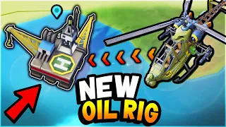 FLYING THE *HELICOPTER* to the NEW OIL RIG LOCATION = New Zones Unlocked... - Last Day on Earth