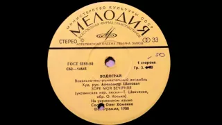 ВИА Водограй ‎– Зоре Моя Вечірняя  1981