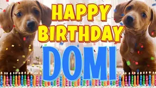 Happy Birthday Domi! ( Funny Talking Dogs ) What Is Free On My Birthday