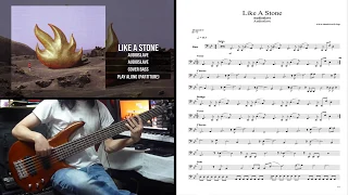 Audioslave ♦ Like A Stone▼ (BASS COVER with PARTITURE)▼