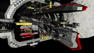 Space Engineers Destroyer Shipyard