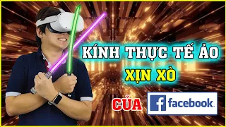 Trên Đầu Kính Thực Tế Ảo VR đến từ Facebook - Oculus Quest 2. Vừa Chơi Game vừa Vận Động