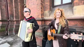 Country Blues On The Streets of London Without Permission