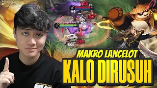 TUTORIAL MAKRO LANCELOT KETIKA KALIAN DIRUSUH JUNGLER TANK! GINI CARA BALIKINNYA - Mobile Legends