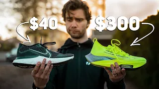 $40 Running Shoe VS $300 Running Shoe!!