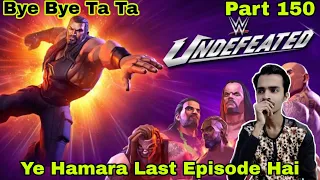 Is This Our Last Episode Of WWE Undefeated? | Rey Mysterio Gameplay | Hindi | Part 150 |