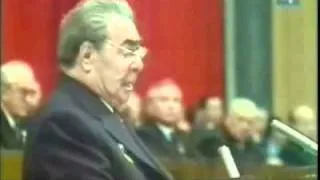 Выступление Л И Брежнева