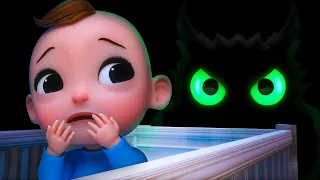 Afraid Of Monsters in The Dark! - Kids Songs & Nursery Rhymes | Spookids