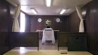 Inside the execution chamber at Montana State Prison