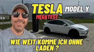 🤯Tesla Model Y: Wie weit komme ich ohne laden ? Ist E-Mobilität alltagstauglich?