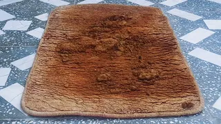 Unbelievable cleaning of dried mud on the carpet satisfying rug cleaning | ASMR
