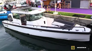 2019 Axopar 28 Aft Cabin Motor Boat - Walkaround - 2018 Cannes Yachting Festival