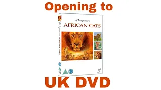 Opening to Disneynature African Cats UK DVD