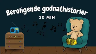 3 Godnathistorier + Afslappende Sove Musik | Tusindbenet, Tog-vennerne og Byggepladsen