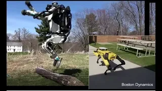 Latest running Atlas and SpotMini by Boston Dynamics