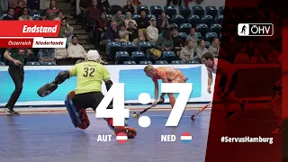 Austria vs. Netherlands 4:7 | Highlights EuroHockey Indoor Championship 2022 Hamburg