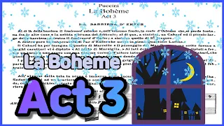 La Boheme - 'Act 3' [Piano Accompaniment] (라보엠 3막 반주) 'G.Puccini'