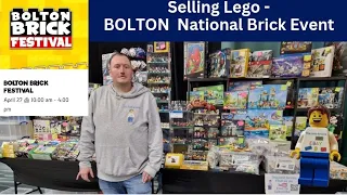 Selling Lego Investment at Bolton Brick Festival