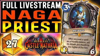 ⭐ NAGA PRIEST! Murder at Castle Nathria - Hearthstone