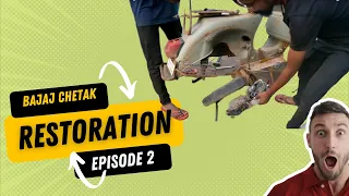 Starting After 20 Years | Chetak RESTORATION | Episode 2