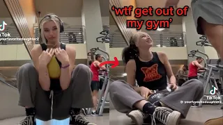 Guy Confronts Only Fans Girl For Filming Videos In The Gym..