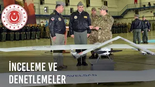 Kara Kuvvetleri Komutanı Org. Bayraktaroğlu'nun, Kara Havacılık ve İHAS Tugay K.lığı Denetlemeleri