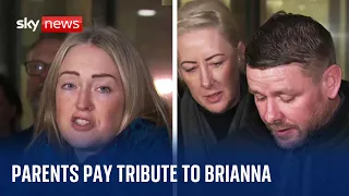 Brianna Ghey: Parents pay tribute to their daughter after her killers are convicted