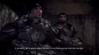 Gears of War Ultimate Edition - Comedy of Errors: "Spend The Rest Of Our Lives Running" Cutscene