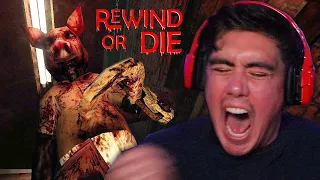 ITS SUPPOSED TO BE MY DAY OFF BUT THESE JUMPSCARES GOT ME WORKING OVERTIME | Rewind or Die