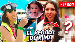 Comprando el regalo de Kima en la isla privada de Disney 🎁 Cecia Loaiza ✨