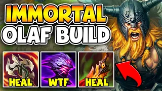 I Found the Most UNKILLABLE Olaf Build You'll Ever See (OUT HEAL EVERYTHING)