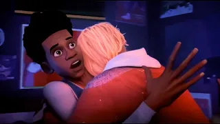*SPOILER* Gwen comes back to see Miles | Spiderman Across the Spider-verse