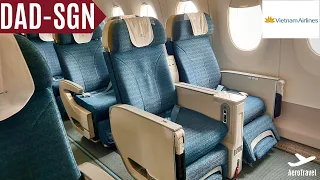 VIETNAM AIRLINES PREMIUM ECONOMY & ECONOMY CLASS A350 | DA NANG - HCMC | TRIPREPORT 4K ULTRA HD