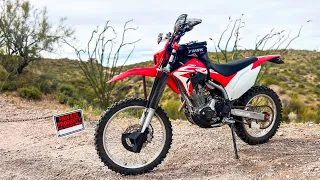 Lost in the Desert on my Little Dual Sport | Day in the Life