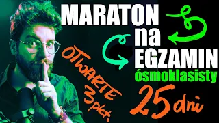 🍀Za 25 dni EGZAMIN ÓSMOKLASISTY 2024❗️OTWARTE NA PODZIELNOŚĆ... MARATON ósmoklasisty 2024