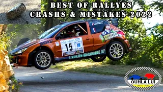 Best of Rallyes Crashs & Mistakes 2022 by Ouhla Lui