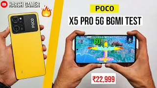 Poco X5 Pro 5G Pubg Test, Heating and Battery Test | Better Than Poco X3 Pro ? 🤔