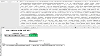 00181 Extract largest number inside a cell