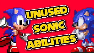 Unused abilities from Sonic 1, 2, 3 and Knuckles (Comprehensive)