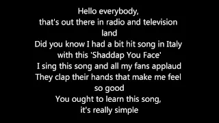 Shaddap you face - Joe Dolce Lyrics