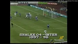 1997-98 (4' Rit Coppa UEFA - 17-03-1998) Schalke 04-INTER 1-1 dts [Goossens,West] HLTS Telenova