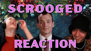 Scrooged (1988) MOVIE REACTION!!! FIRST TIME WATCHING!!!